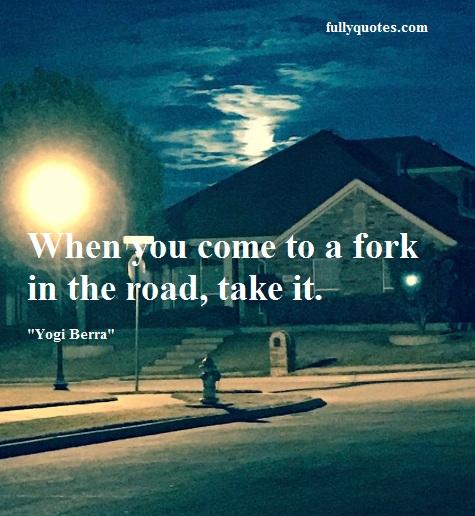 fork, road, motivational